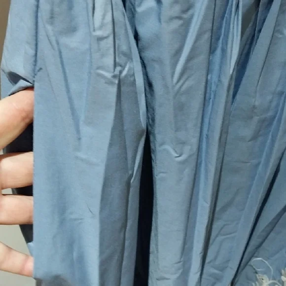 Nwt Xl Solitaire Blue and White Maxi Dress - Picture 5 of 15